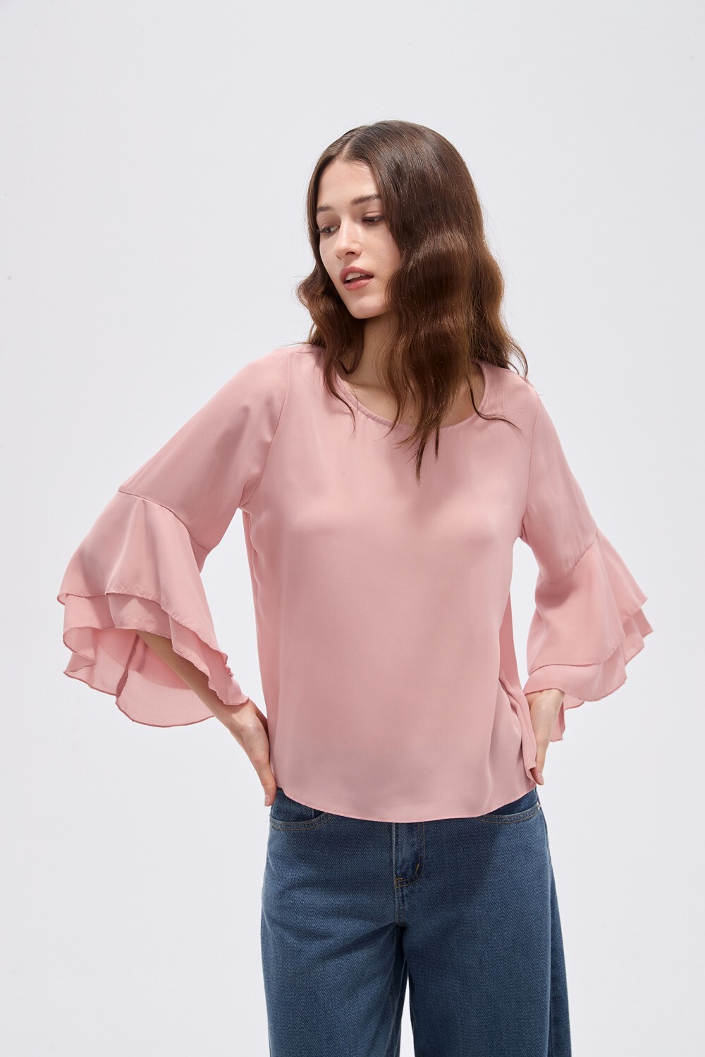 Blusa Kelvar Rosa Oscuro