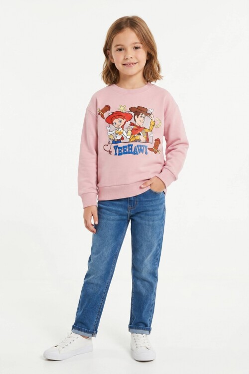Buzo frisa m/l niña TOY STORY ROSA