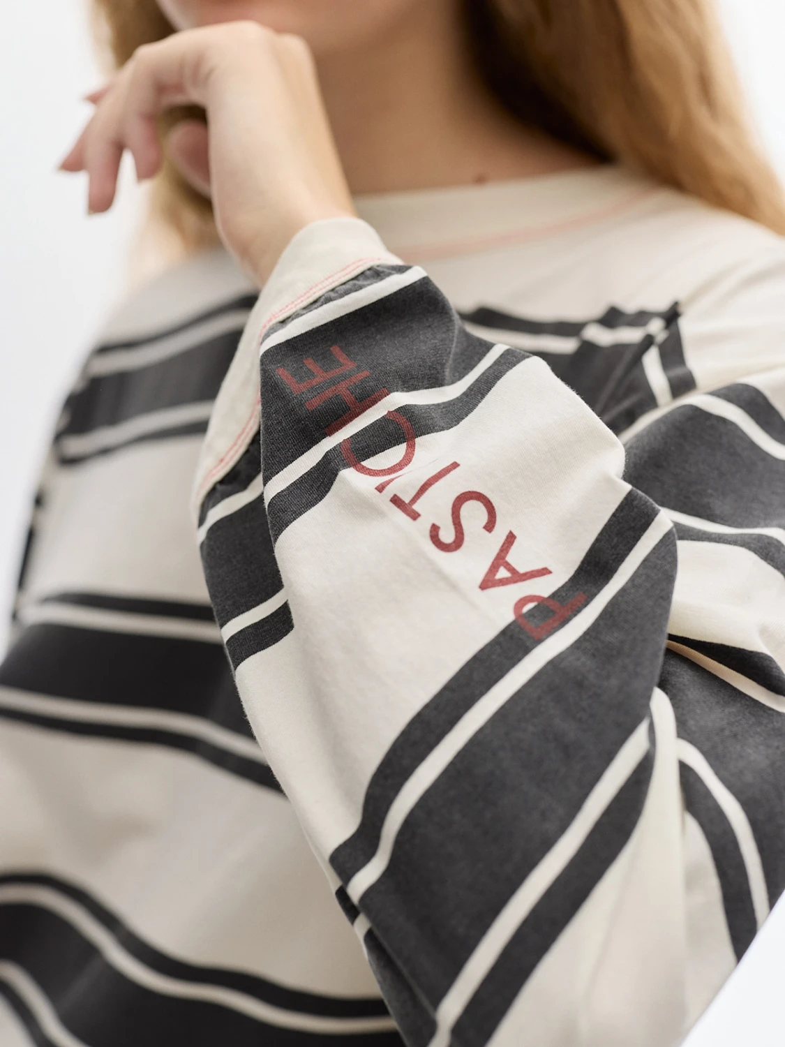 T-shirt Zoe Stripes marron s