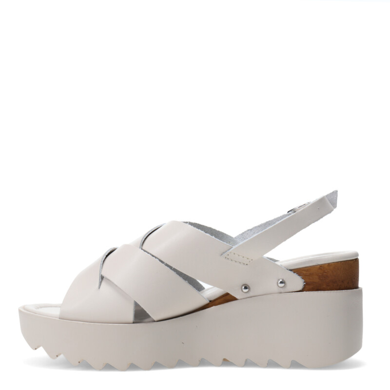 Sandalias de Mujer Bottero c/hebilla Blanco Hueso