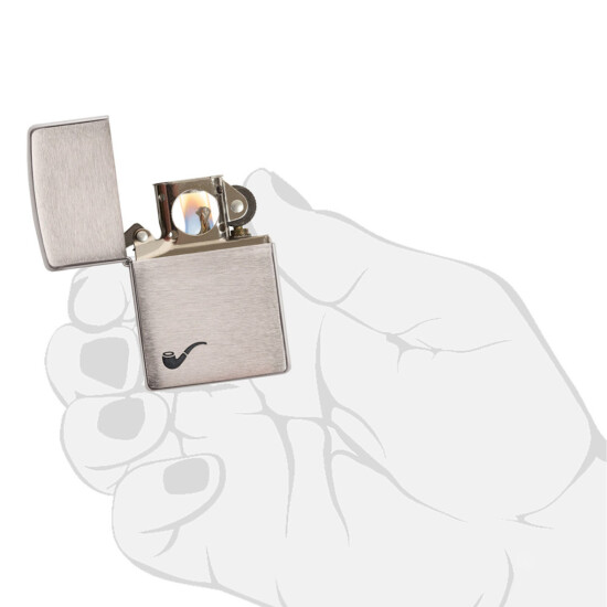 Encendedor ZIPPO 200PL Plata 0