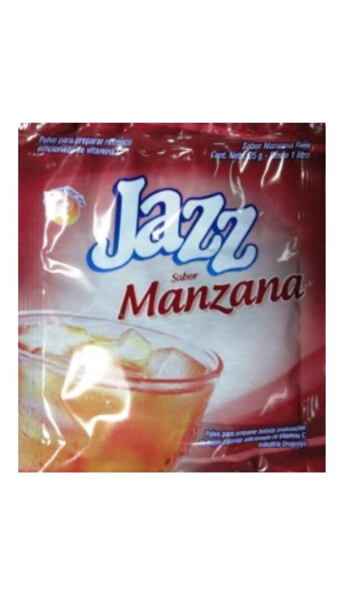 JUGO JAZZ (03) MANZANA RINDE 2.25L 20 SOBRES 