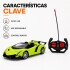 Auto Deportivo a Control Remoto Tipo Lamborghini con Luces LED VERDE