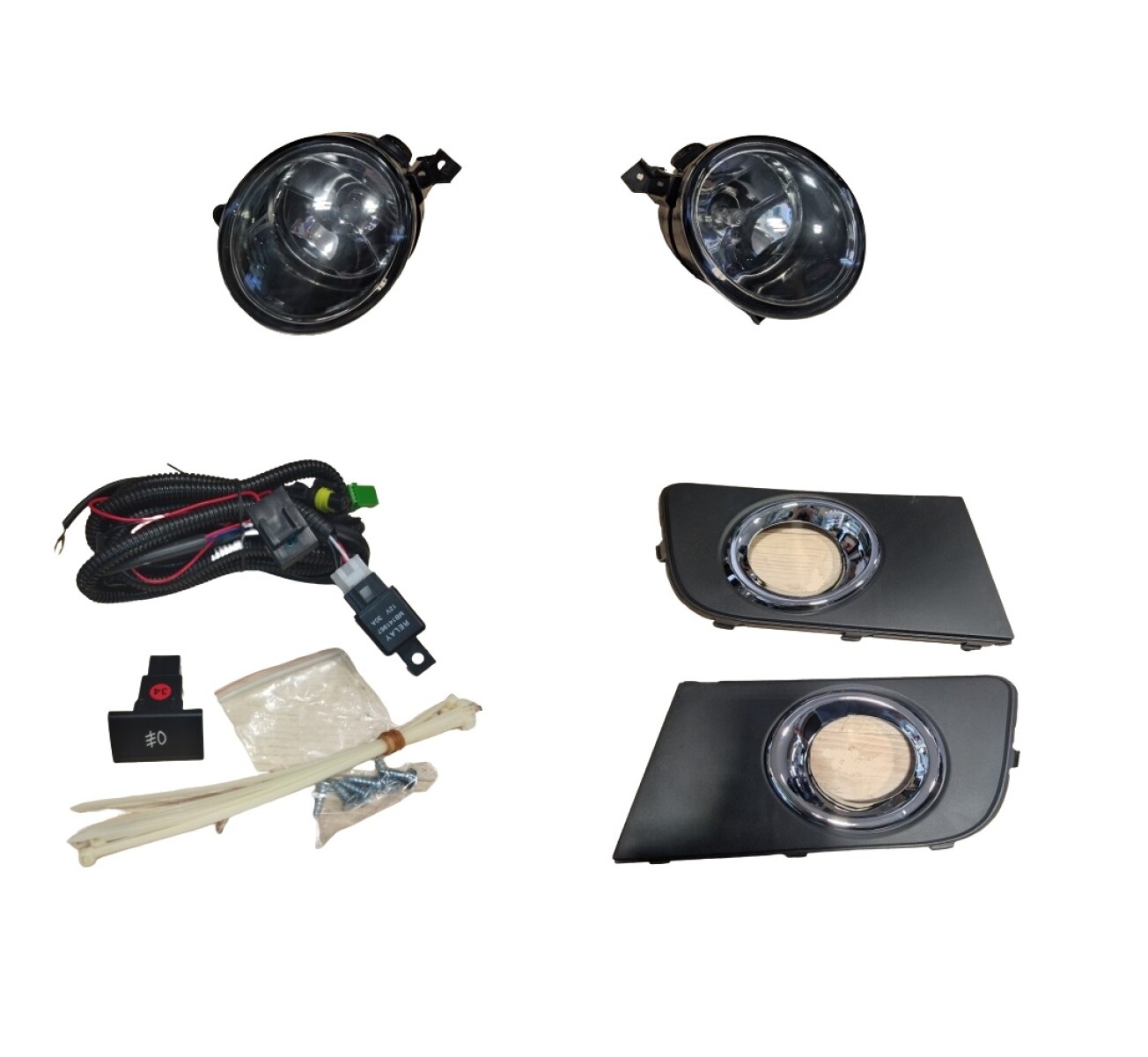 KIT CAMINEROS AMAROK 10/13 CON VIRA CROMADA (OUTLET) 
