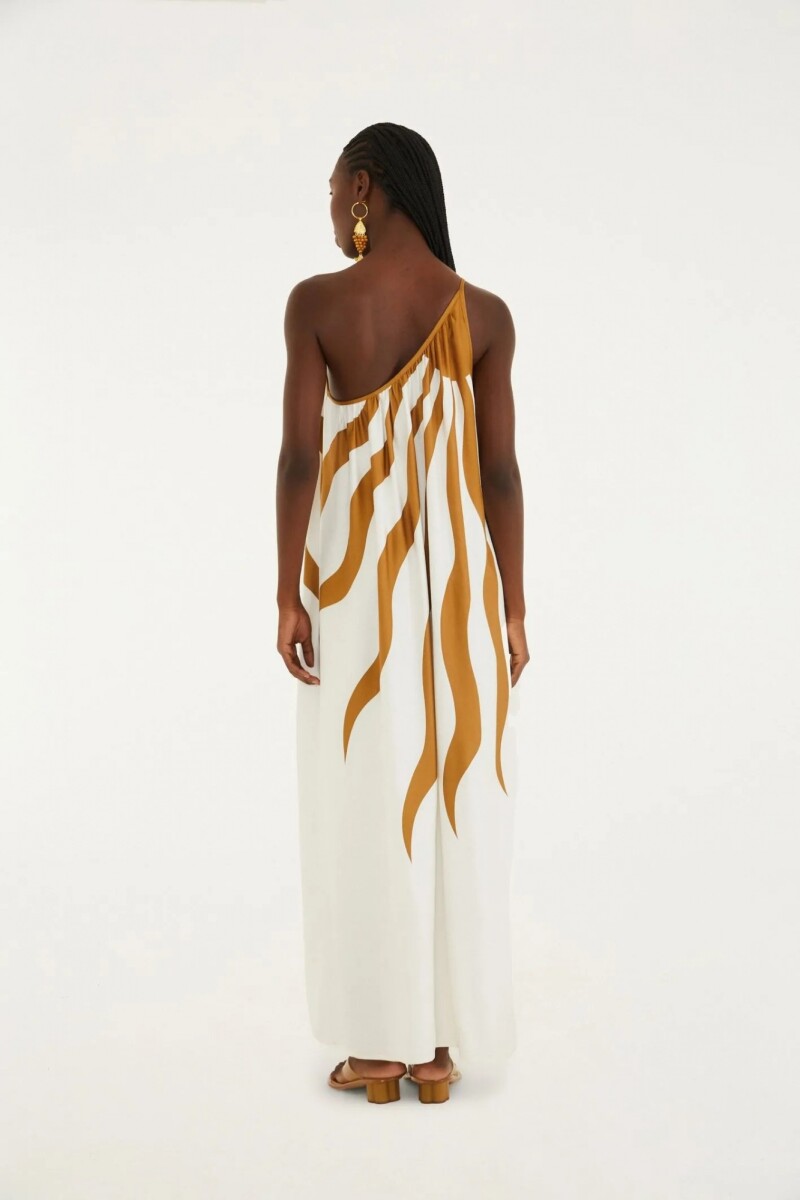 VESTIDO LARGO SOL Blanco