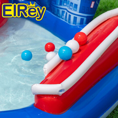 Centro De Juegos Piscina Spiderman Bestway Tobogán Bsw98793