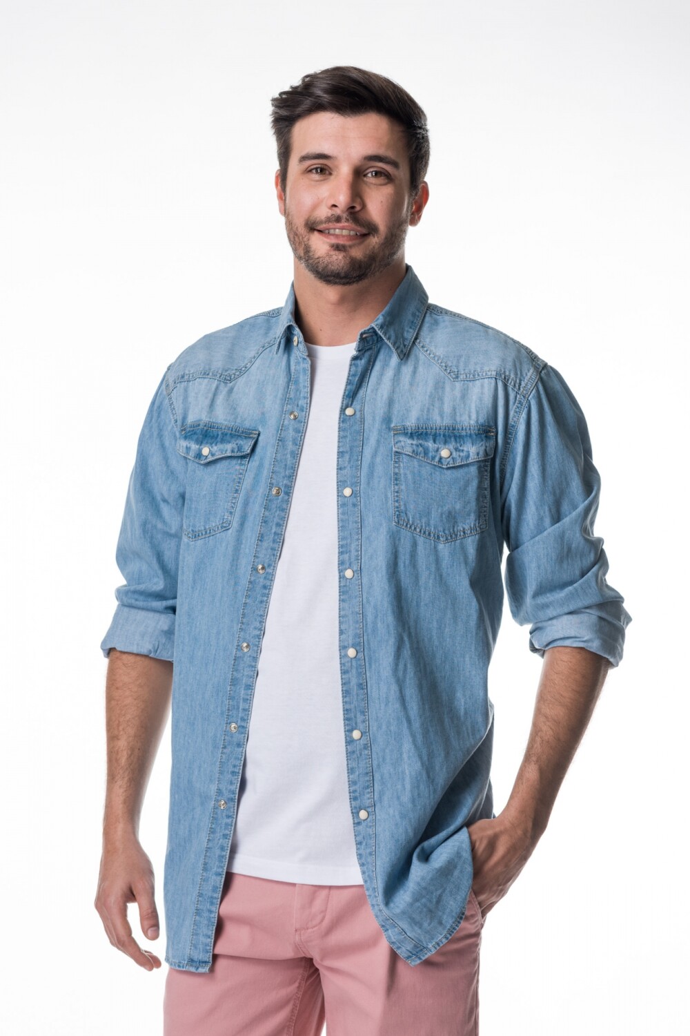 Camisa de Jean Celeste