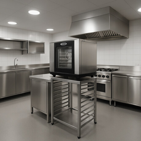 Soporte Lateral para Gavillar XR118 7 Bandejas GN 1/1 Soporte Lateral para Gavillar XR118 7 Bandejas GN 1/1