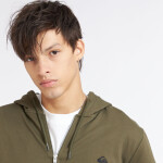 Quiksilver Buzo Polar con Capucha BASIC HOOD ZIP Hombre - Marrón Marron