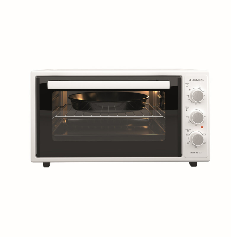 HORNO ELECTRICO DE MESA JAMES HJTF 45 BL 45L HORNO ELECTRICO DE MESA JAMES HJTF 45 BL 45L