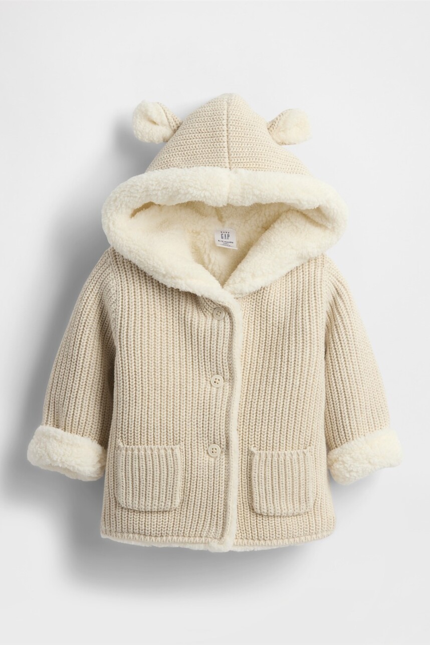 Canguro Con Corderito Garter Bebé B2621 Oatmeal Heather