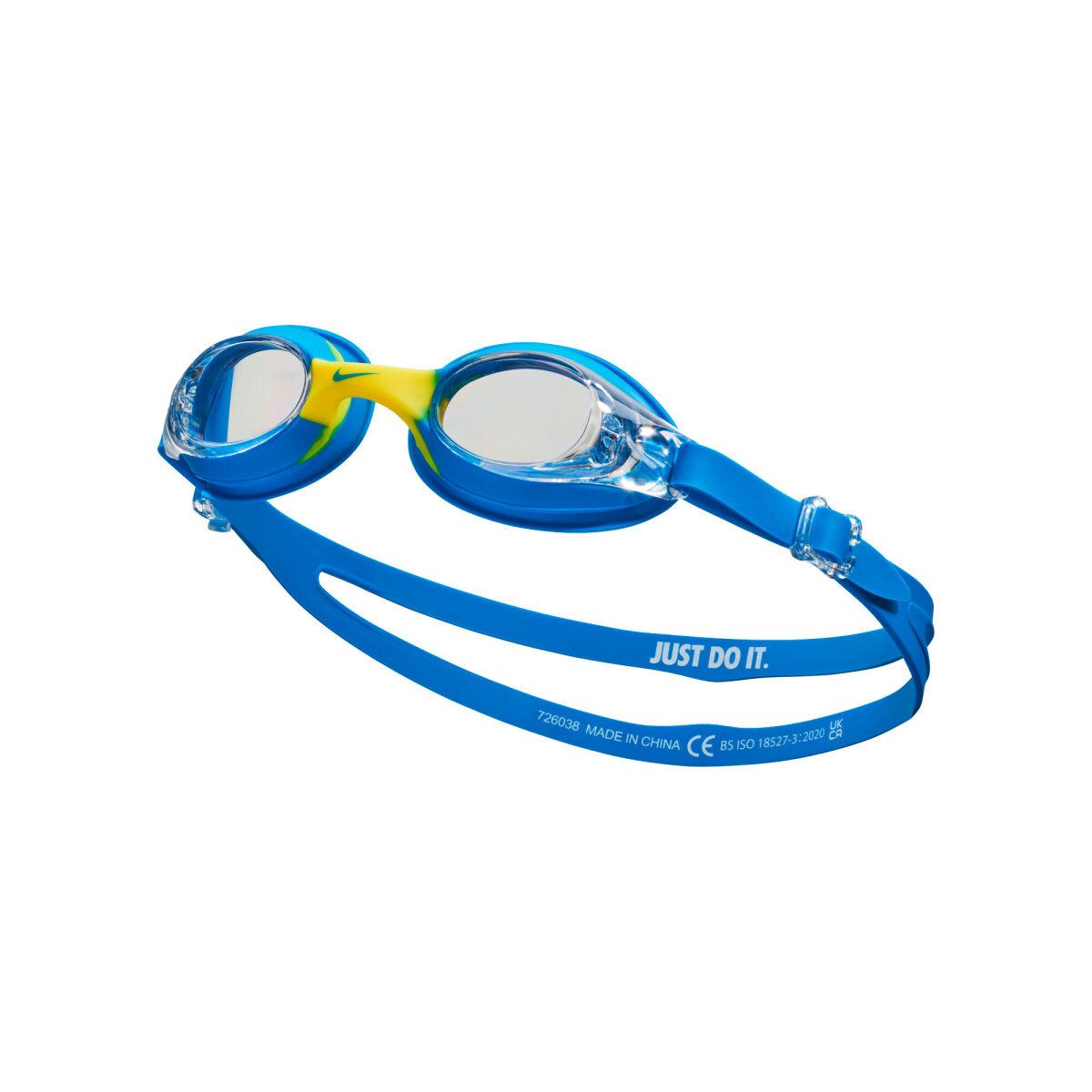 Lente De Natación Nike Unisex - Azul 