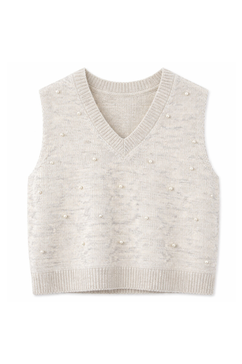 Chaleco Gardoni - Crema 