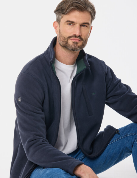 CAMPERA POLAR DE ABRIGO Azul