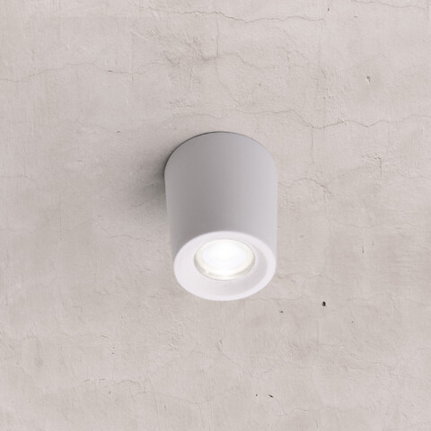Aplique de techo Ø60mm blanco 1,7W cálida IP55 LIVIA 60 FL0957