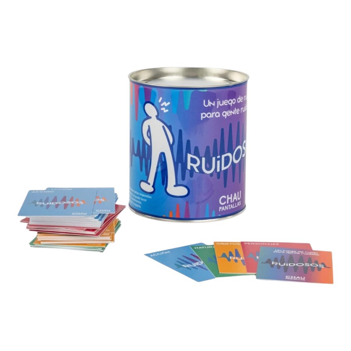 Juego de cartas Ruidosos Chau Pantallas 