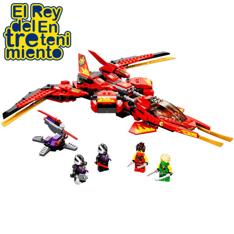 Lego Ninjago Avión De Combate De Kai 513 piezas Lego Ninjago Avión De Combate De Kai 513 piezas
