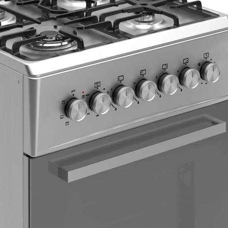 Cocina combinada Dikler 4H D-20 inox. Cocina combinada Dikler 4H D-20 inox.