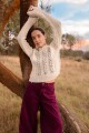 Sweater Bonjour Crudo/Negro