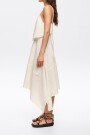 VESTIDO SUPERPUESTO Crema