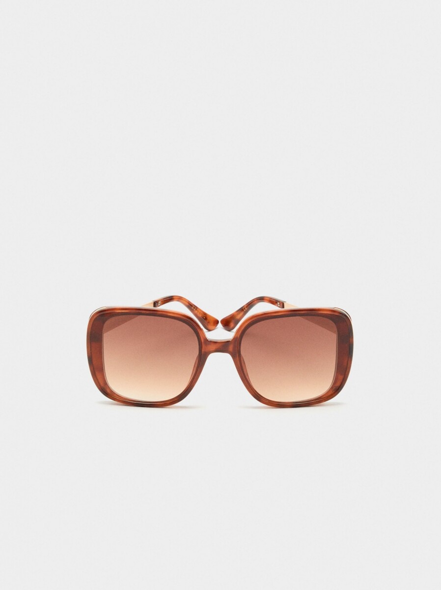 Gafas De Sol Cuadradas - marron 