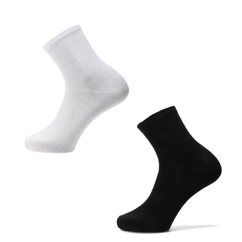 Medias PUSH Pack X2 Blanco - Negro