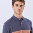 T-SHIRT LEGACY 6175 M.C FRANJA AZU TERRA