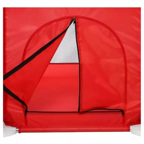 Corral Plegable C/ Puerta Corralito Pelotero Bebé Rojo Estándar