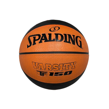PELOTA TF150 N7 SPALDING Black & Orange