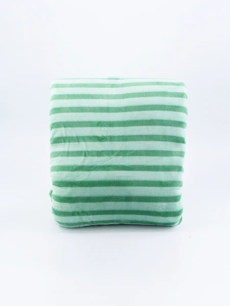 MANTA SHERPA PRINT 2 PLAZAS VERDE