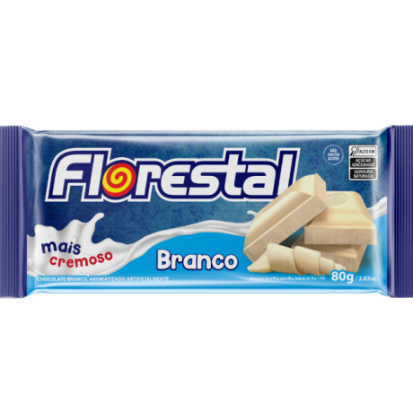 Tableta Florestal 80 grs Blanco