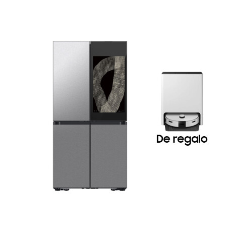 Heladera Bespoke AI Family Hub 699L FDR + Aspiradora Robot Jet Bot de Regalo Heladera Bespoke AI Family Hub 699L FDR + Aspiradora Robot Jet Bot de Regalo