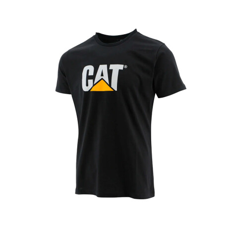 REMERA CATERPILLAR ORIGINAL FIT LOGO TE BLACK