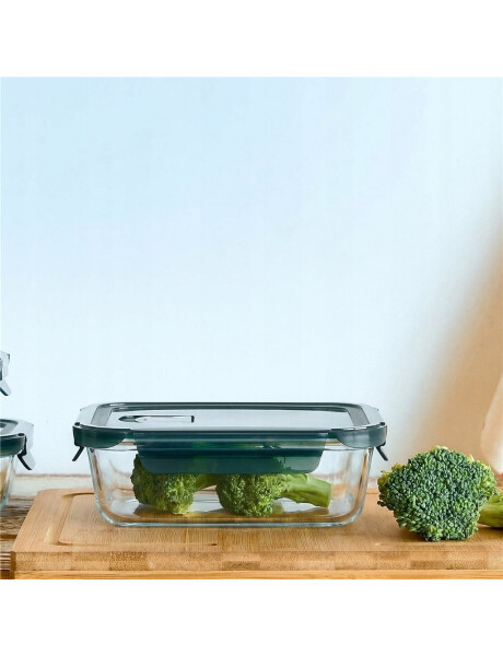 RECIPIENTE RECTANGULAR BOROSILICATO 1400MLD22.5X17XH7.5CM RECIPIENTE RECTANGULAR BOROSILICATO 1400MLD22.5X17XH7.5CM