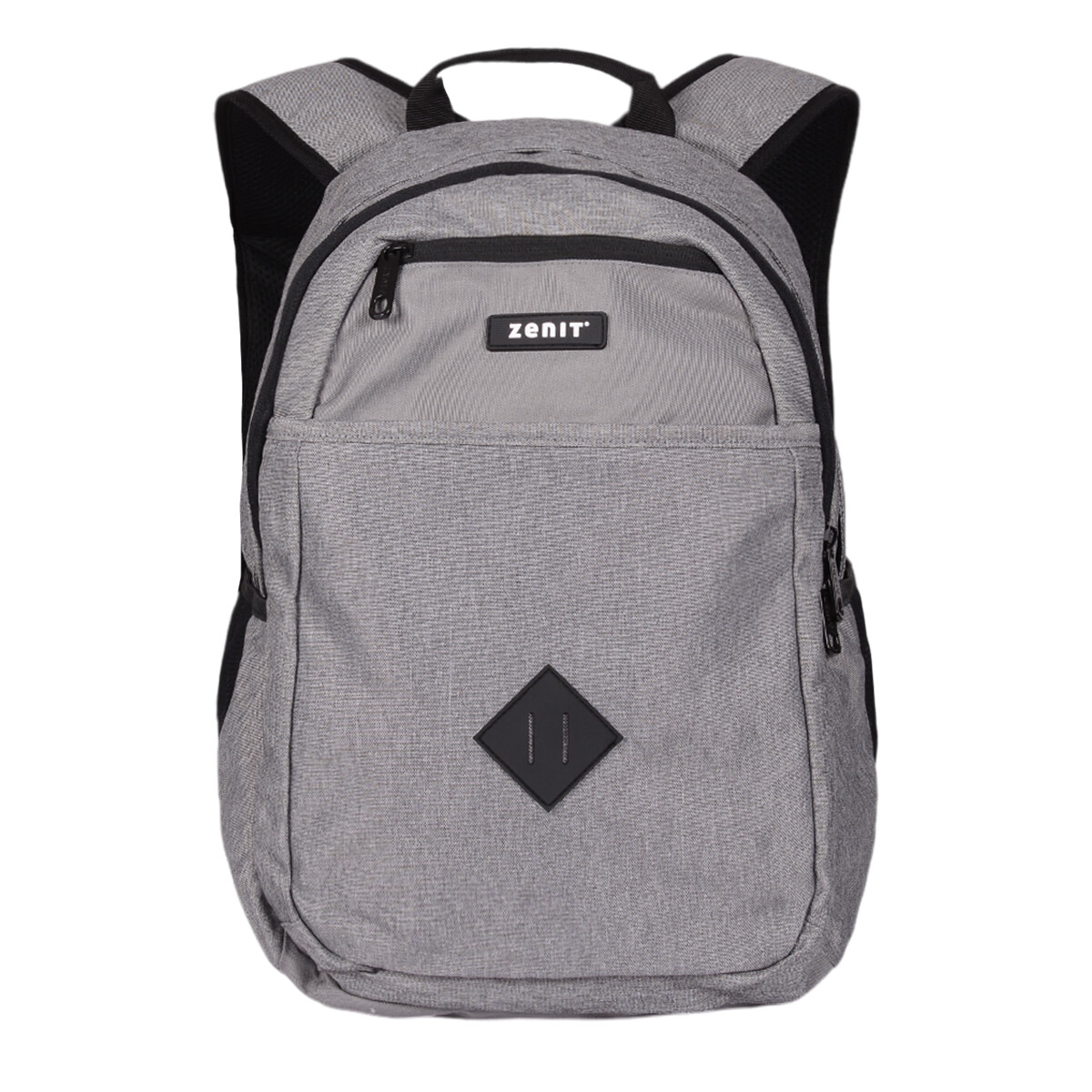 MOCHILA CON LUNCHERA GRIS 