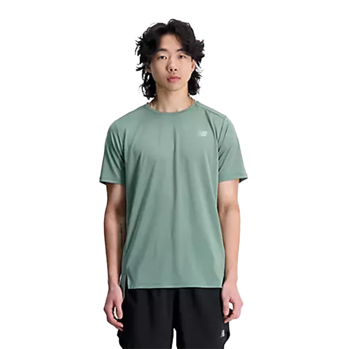 Remera New Balance Sleeve - Verde 