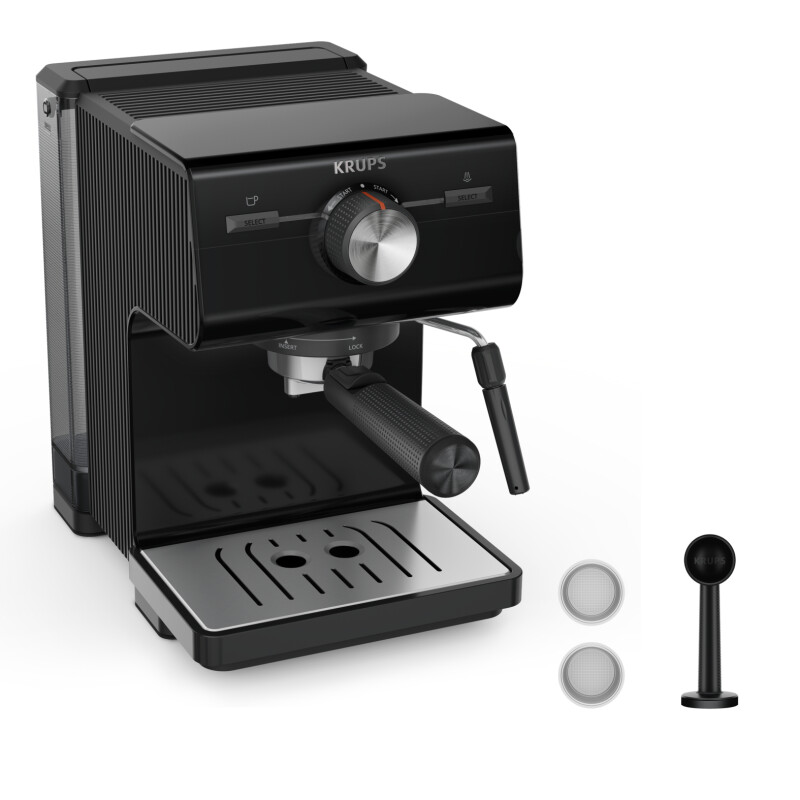 Cafetera Espresso Krups Authentic Negra Cafetera Espresso Krups Authentic Negra