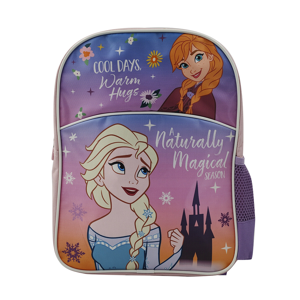 Mochila infantil Frozen Tafeta Chica 35 x 26 cm - LILA 
