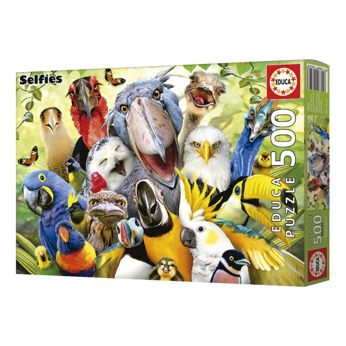 Puzzle Rompecabeza Educa Mira Al Pajarito Selfie 500 Piezas 