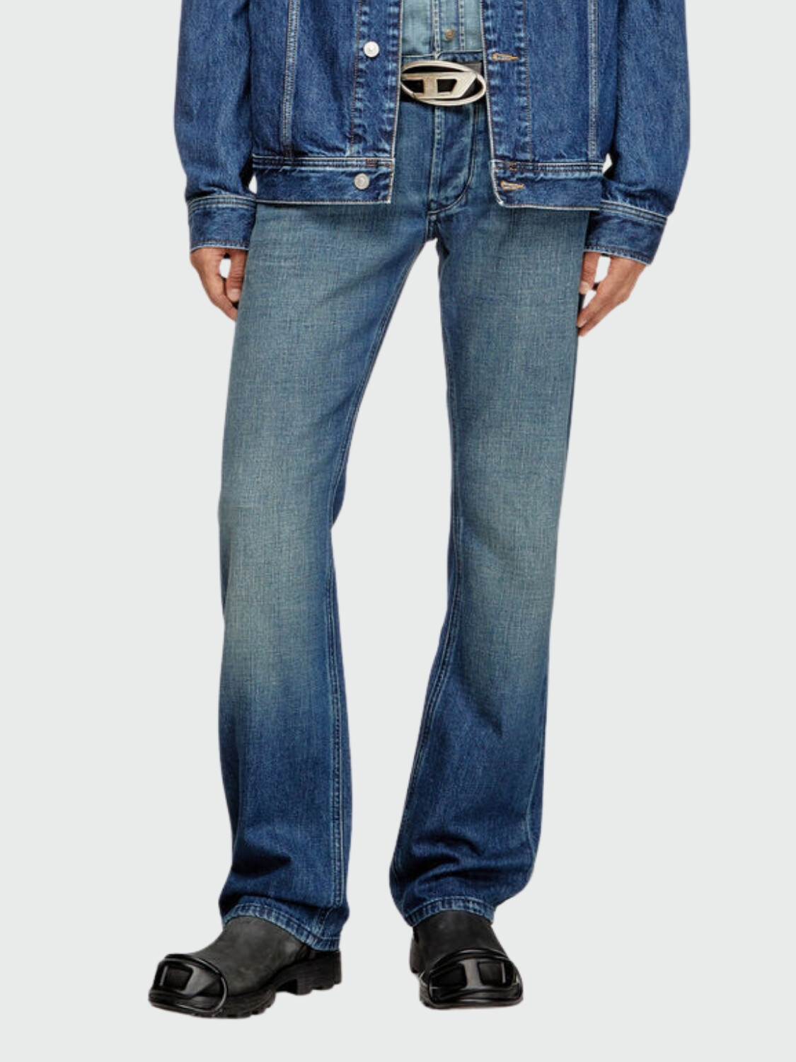 DIESEL - Jeans 1985 Larkee 0DBDS Blanco