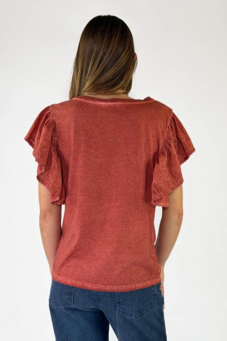 REMERA VELINO Terracota
