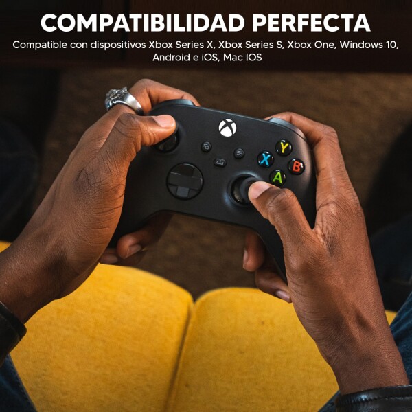 Joystick Microsoft Xbox Original Series S/x Inalámbrico JOYSTICK XBOX ORIGINAL SERIE S/X NEGRO