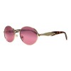 Lentes de Sol Chilli Beans Zaragoza Dorado - Rosa