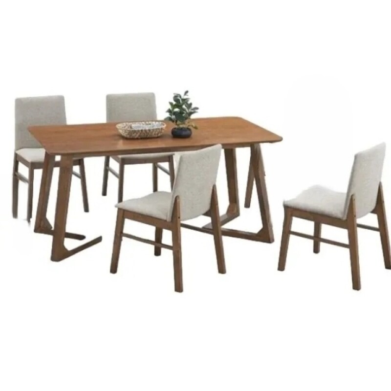 Juego Comedor 4 Sillas Robinson Malasia Juego Comedor 4 Sillas Robinson Malasia