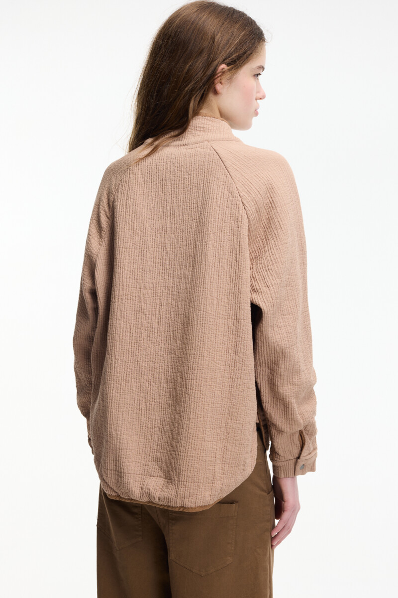 BLUSA STITCH Beige