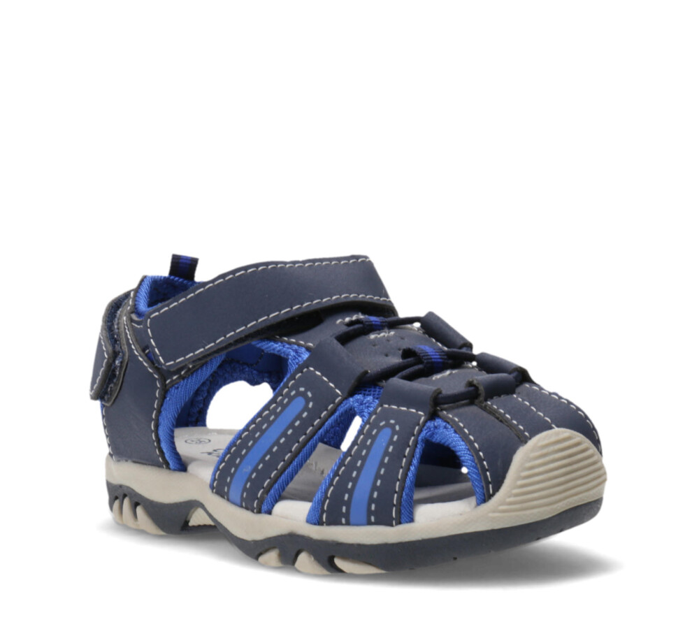 Sandalia RICK con velcro Navy