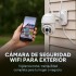 Cámara Ip Seguridad Exterior Seguimiento Visión Nocturna 360 Color Blanco