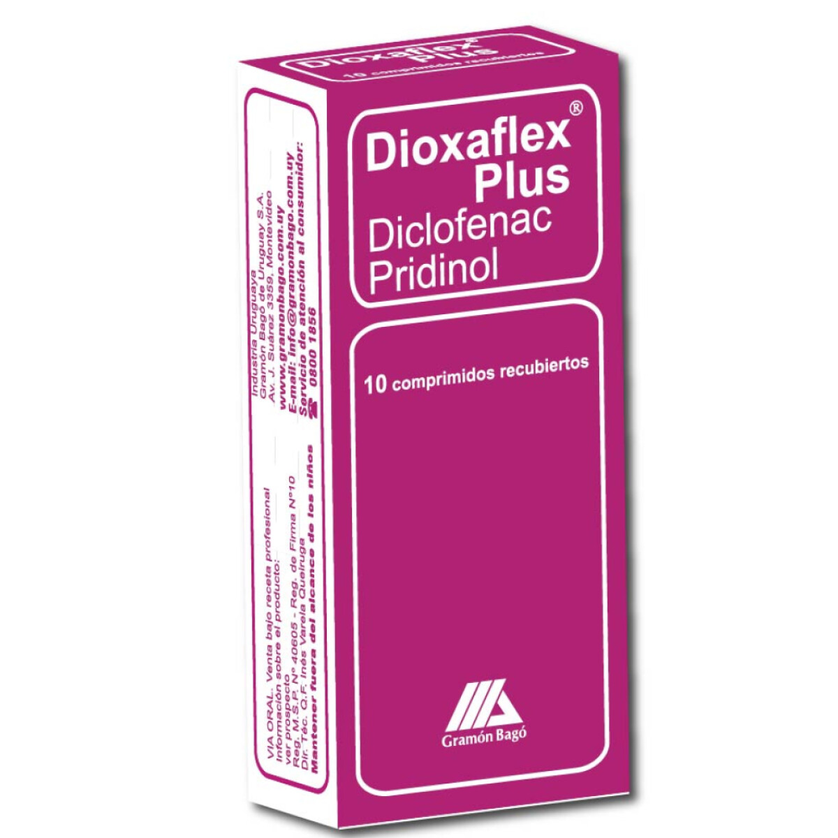 Dioxaflex Plus 10 Comprimidos 