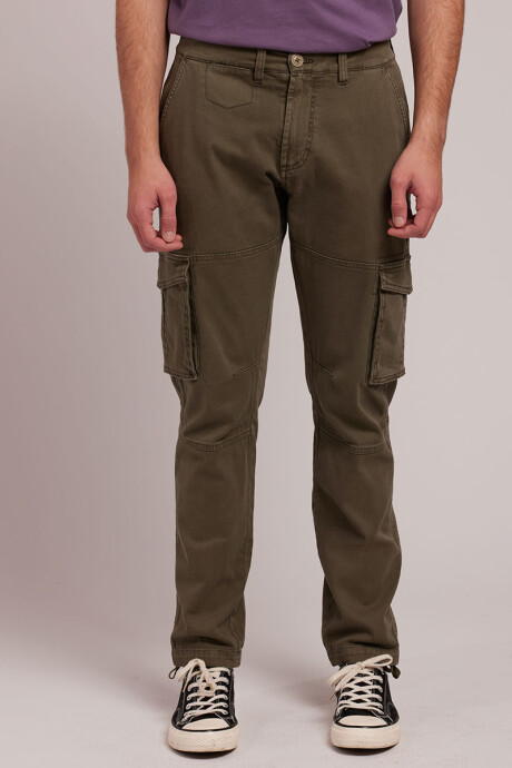 PANTALON CARGO JUANW24 RUSTY Militar