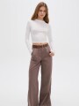 Pantalon Riop Taupe / Mink / Vison